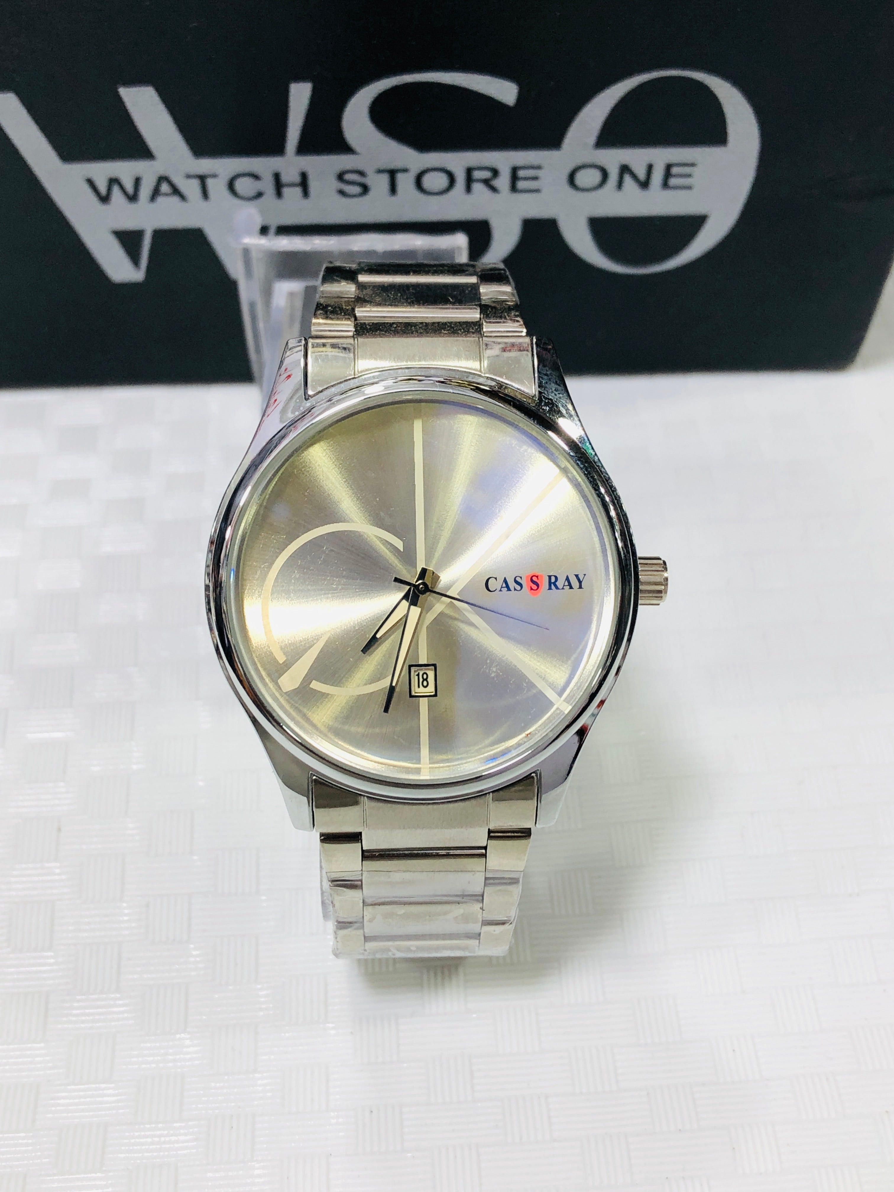 Cassray Orignal watch>Silver white