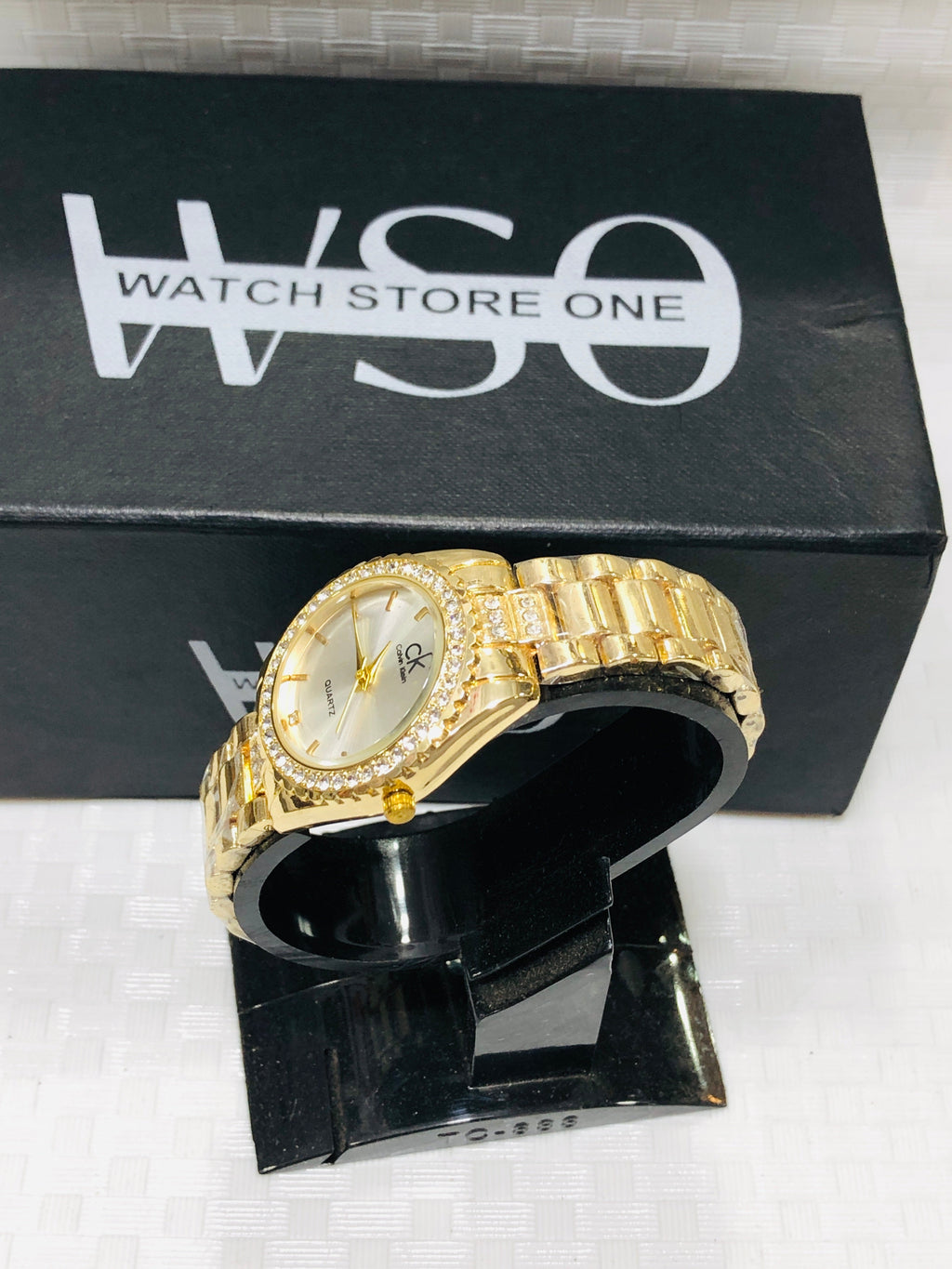 Rlx women watch Gold white