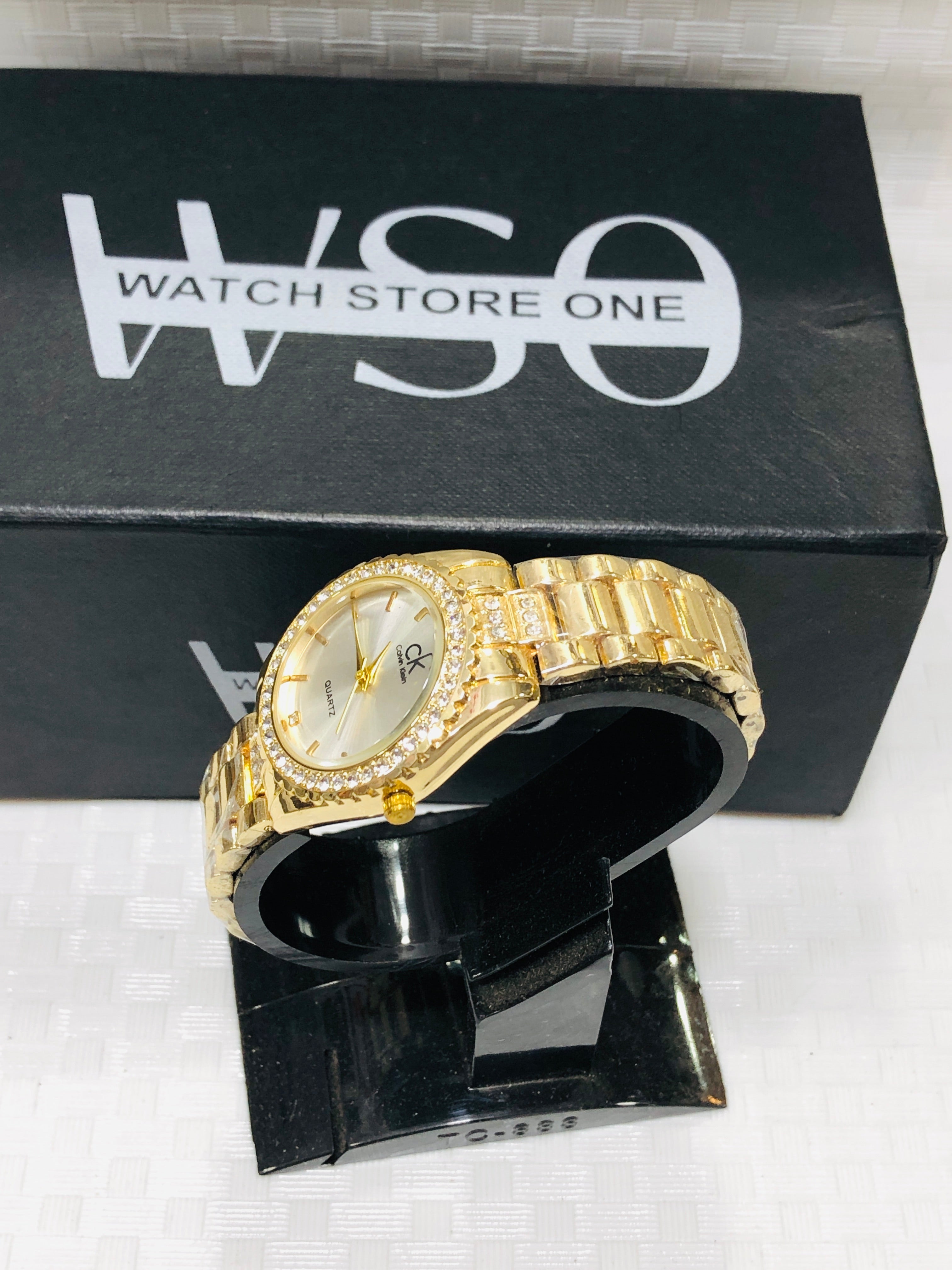 Rlx women watch Gold white