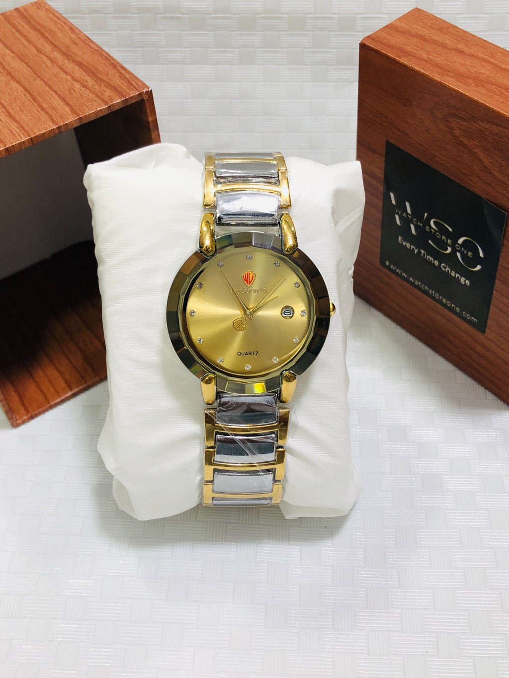 DIAMOND GLASS WATCH ORIGNAL