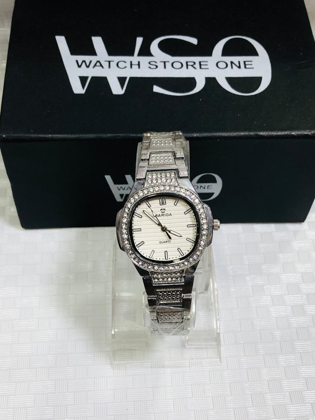 Women luxury watches Silver white