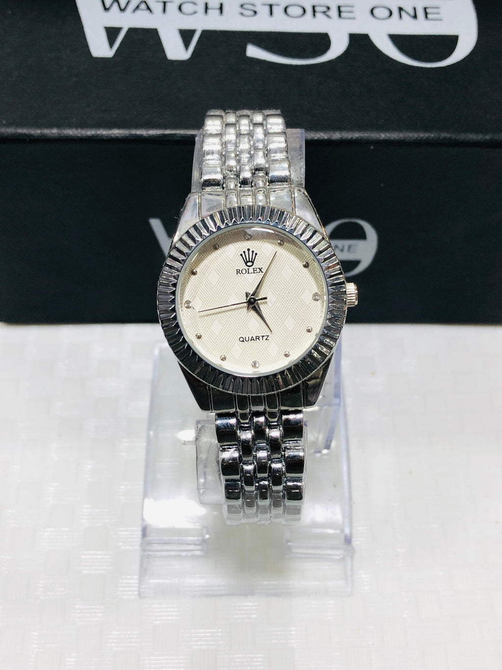 Rlx silver white watch