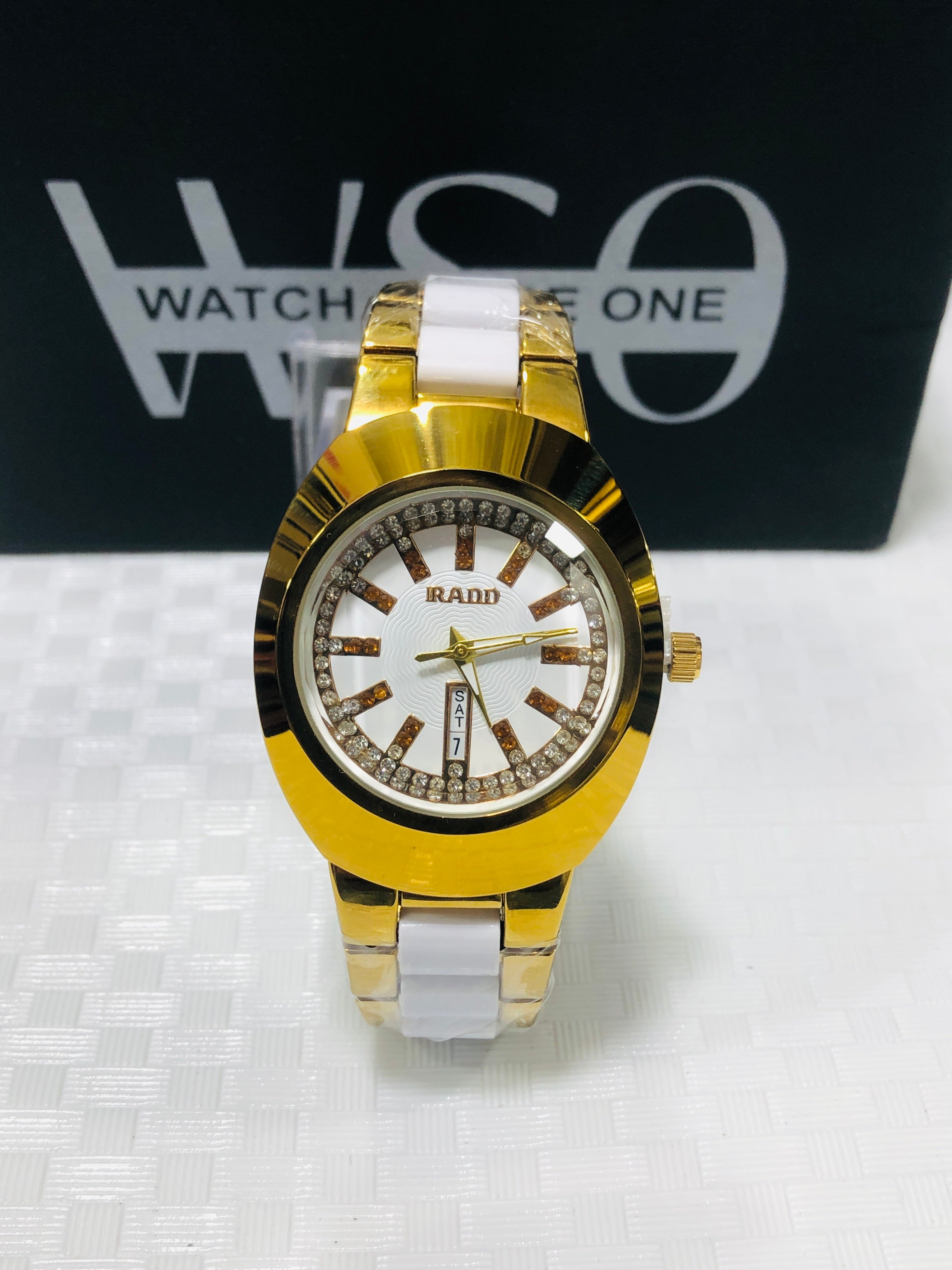 Radd Bigg model WHITE GOLD