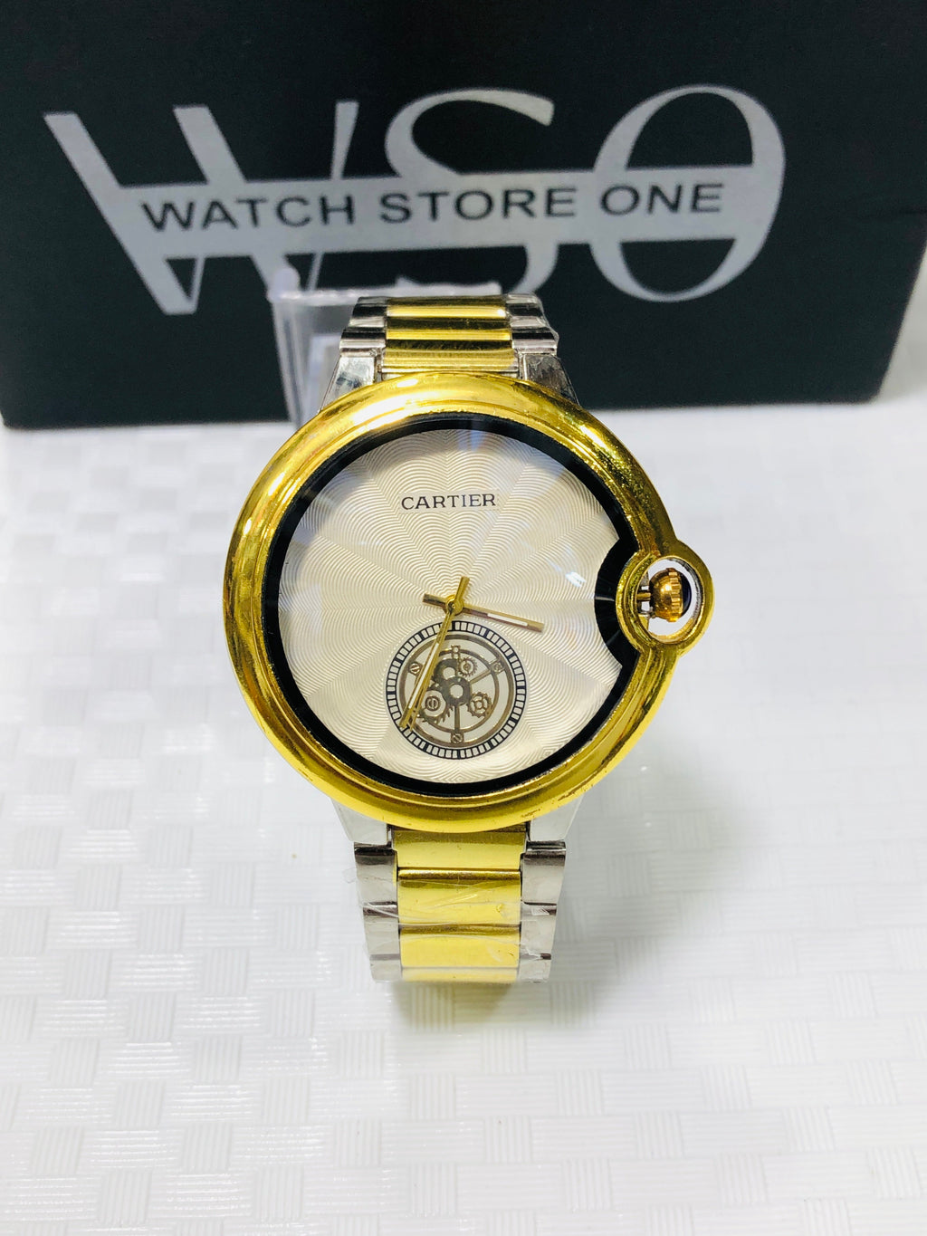 Cartier Stylish watch >Totone White