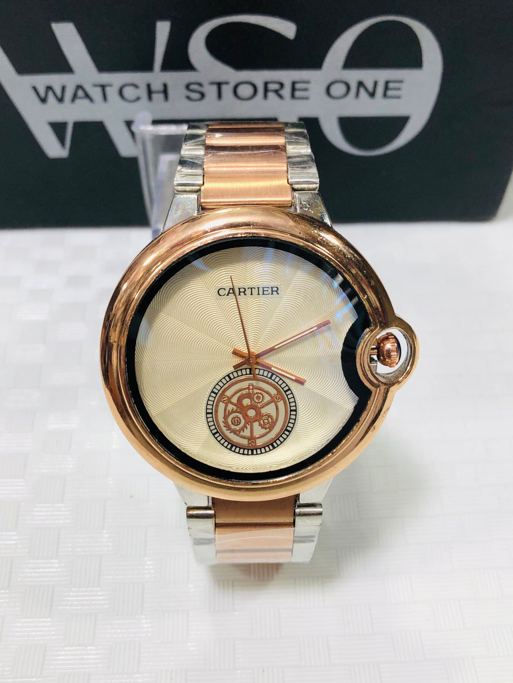 Cartier Stlish Watch >Totone White