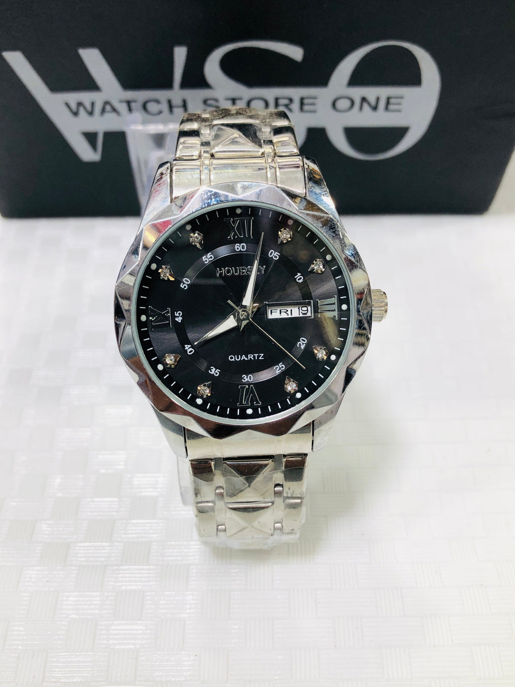 Hoursely Diamond Cut Watch>3 COLOR