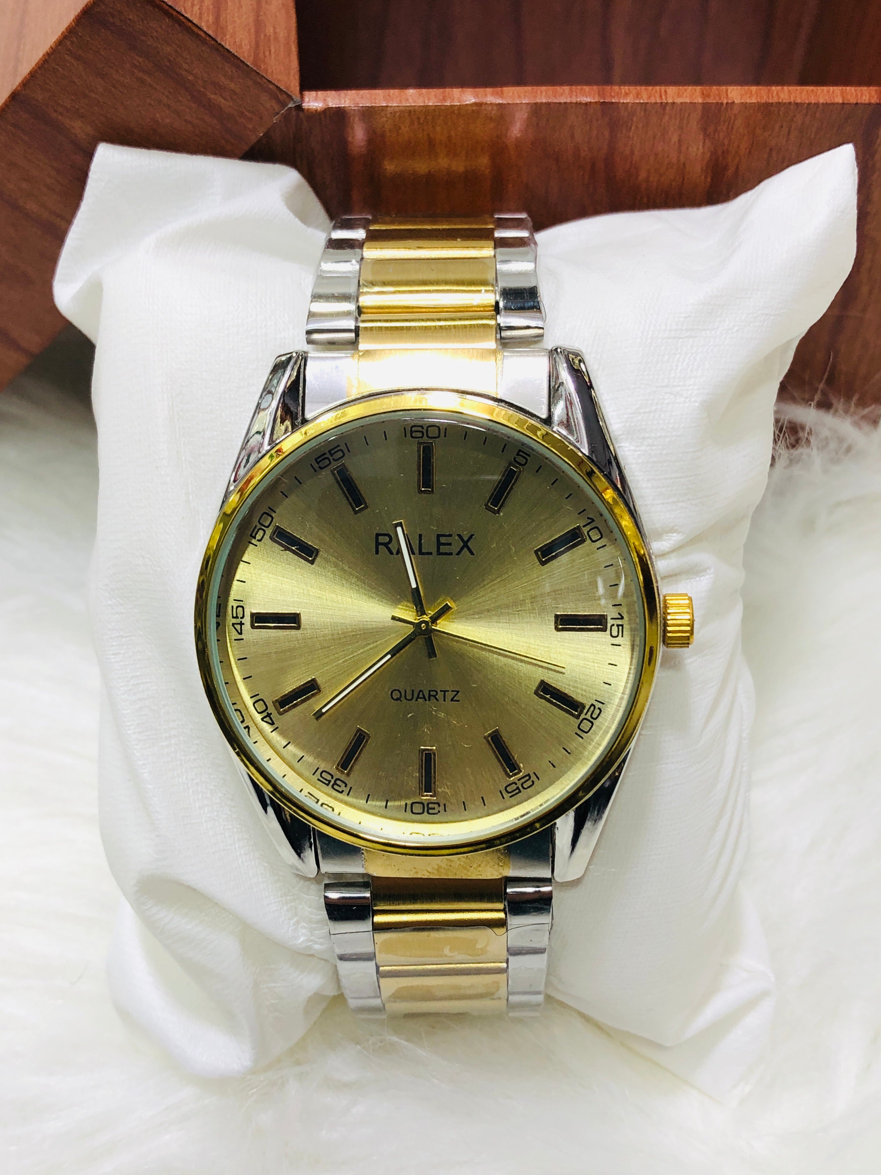 RALEX ORIGNAL WATCH SAMPEL >TOTONE WHITE