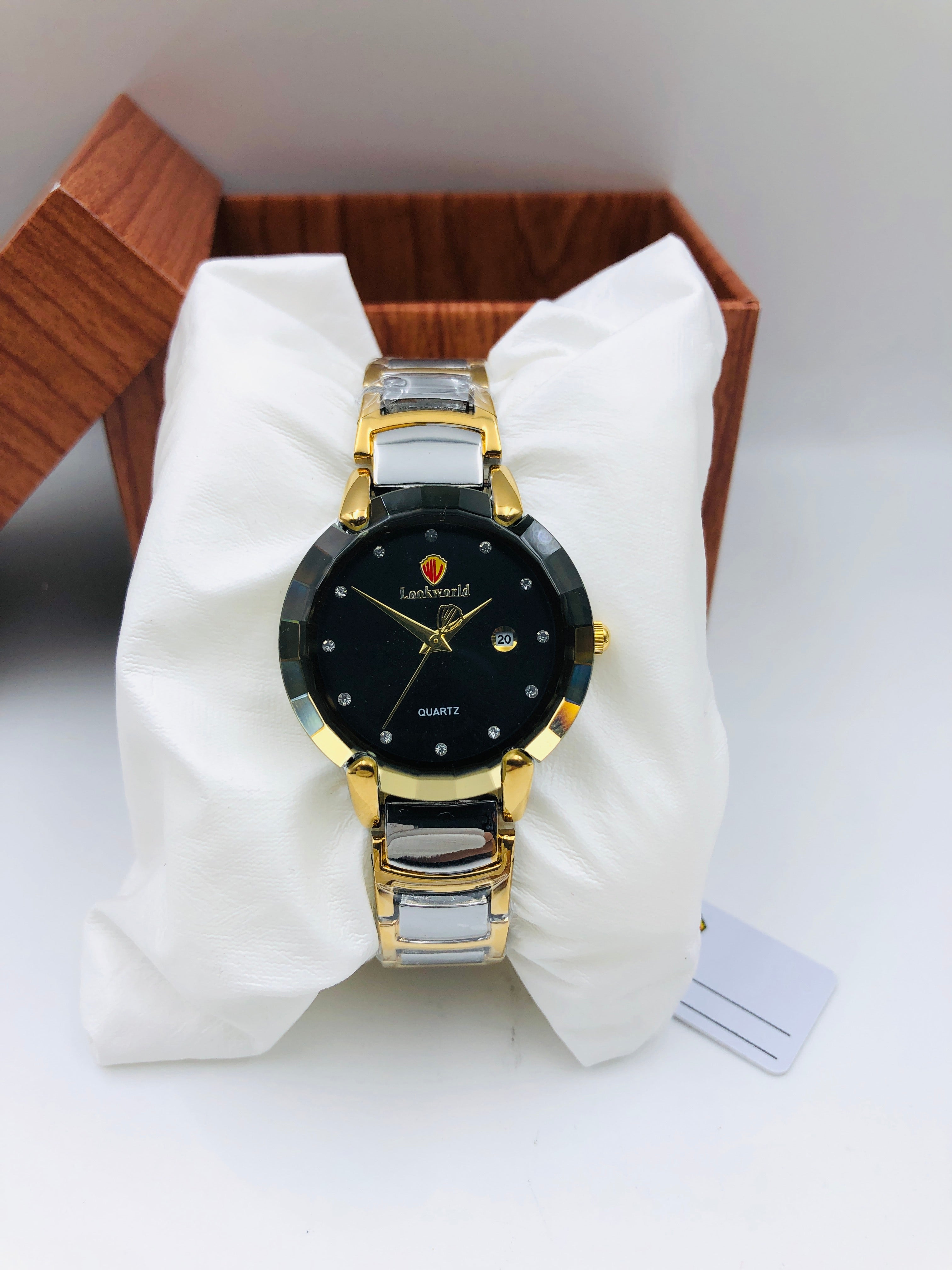 Lookworld Premium Design Female Edition - Article #434 - Two Tone - Black Dial