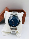 Rolex Obsidian Edge - Article #282 - Silver - Blue Dial