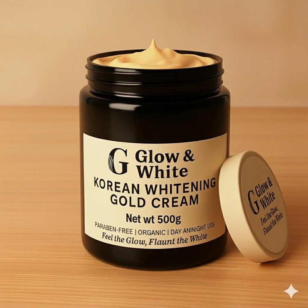 Glow & White Korean Gold Cream - Brightening Face Cream